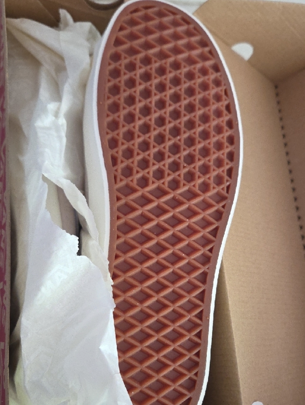 Vans Women's Suede Lace-Up Sneakers in Light Gray and White - Picture 2 of 3